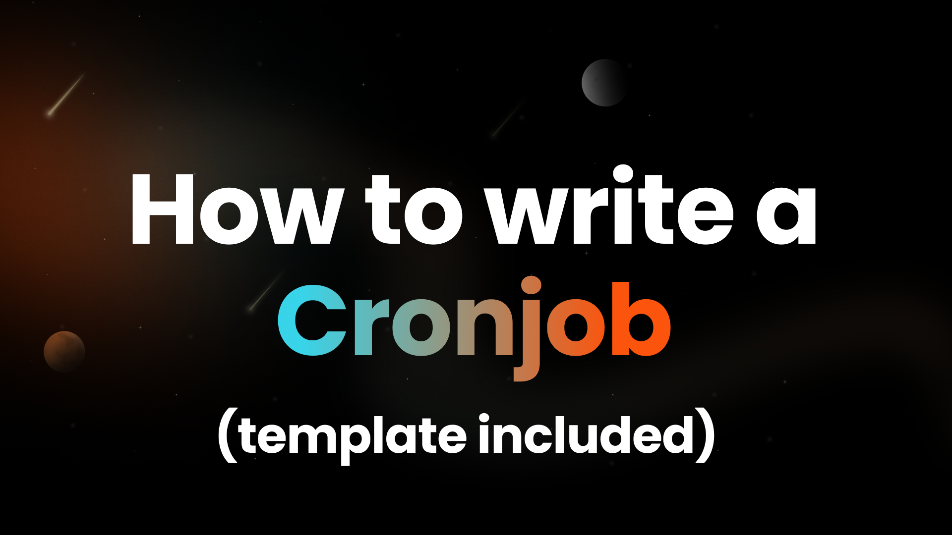Writing Cronjobs in Rust