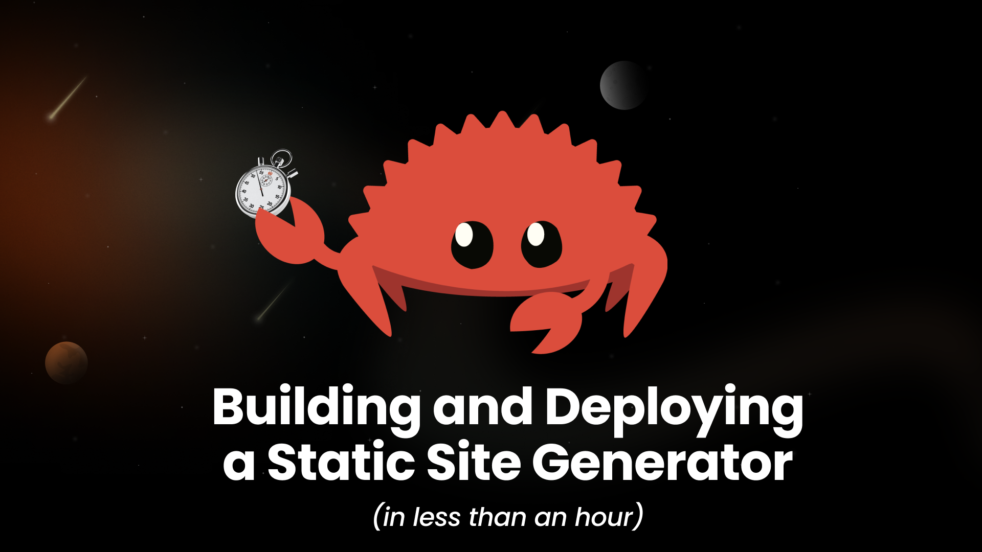 Building and Deploying A Static Site Generator