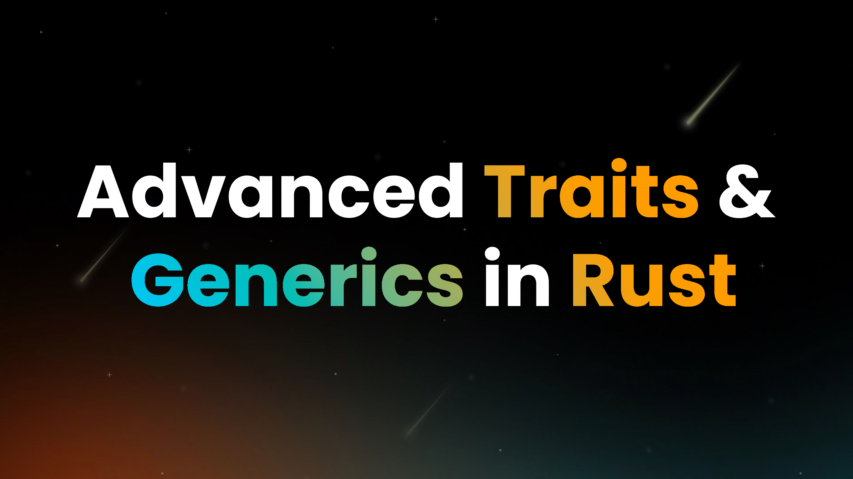 An introduction to advanced Rust traits and generics