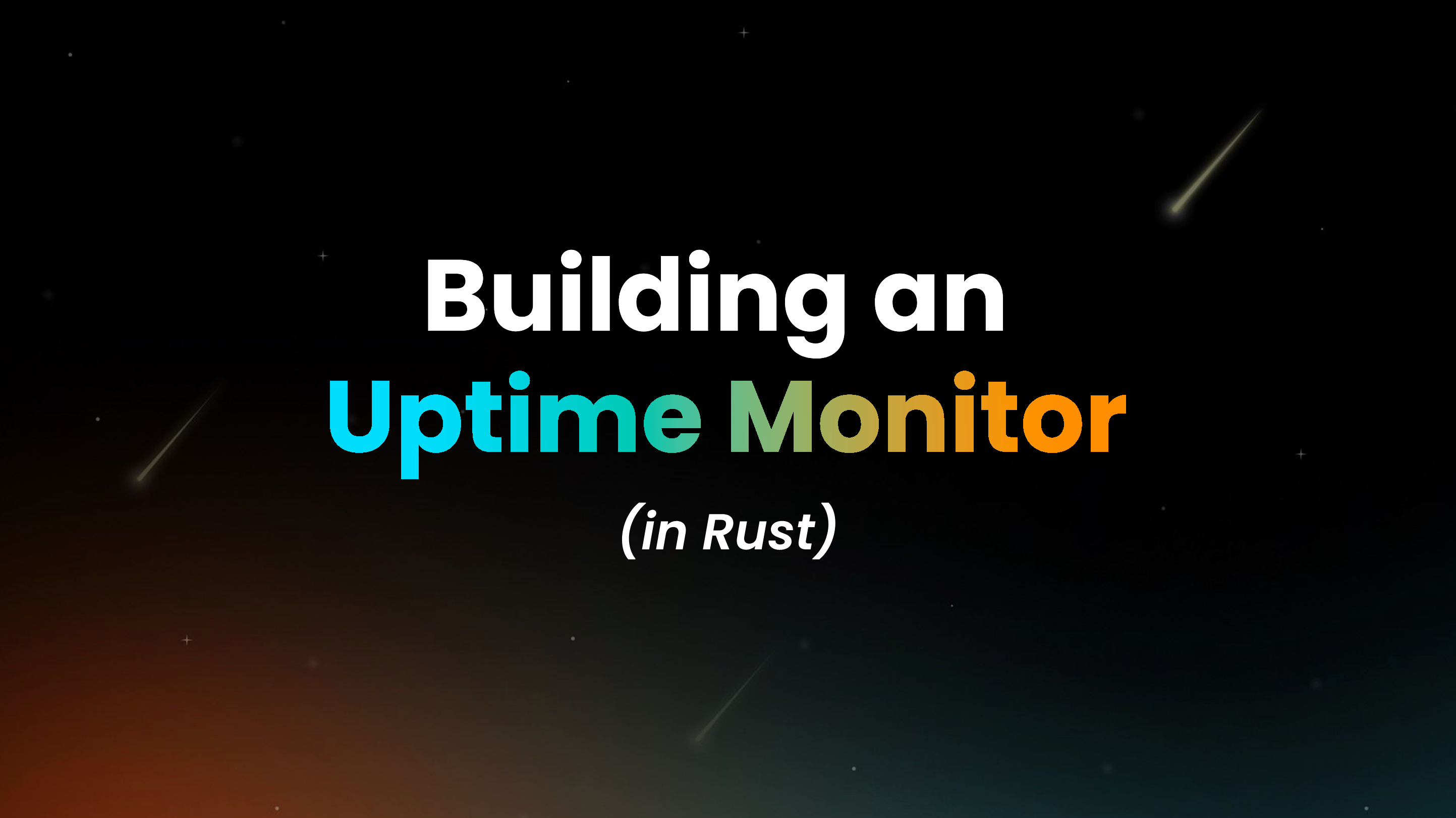 Building an Uptime Monitor in Rust